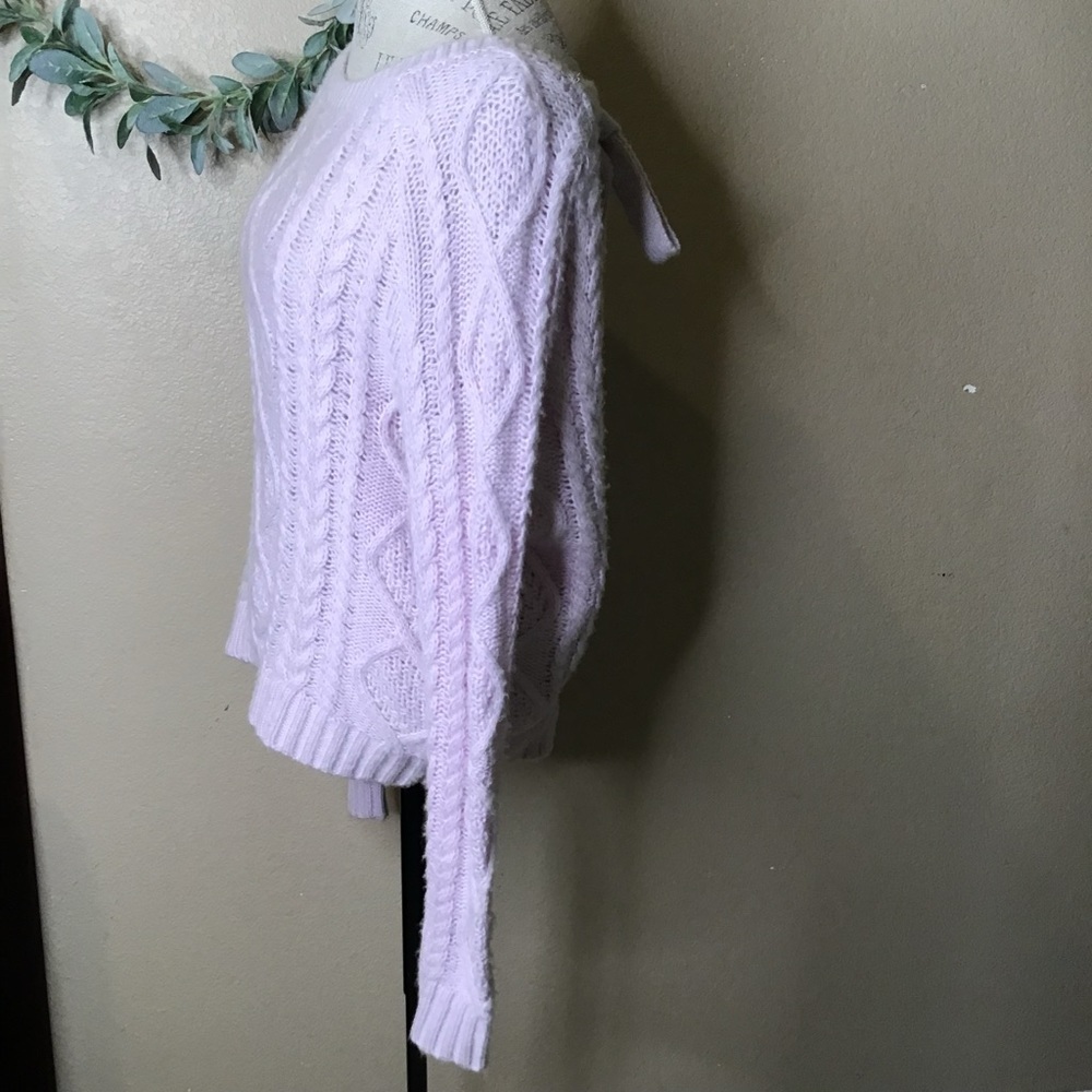 LE SUPERBE Bridget Backless Sweater with Bow Tie - Picture 7 of 10
